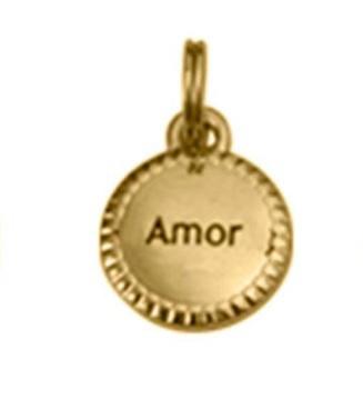 Pingente Amor Dourado