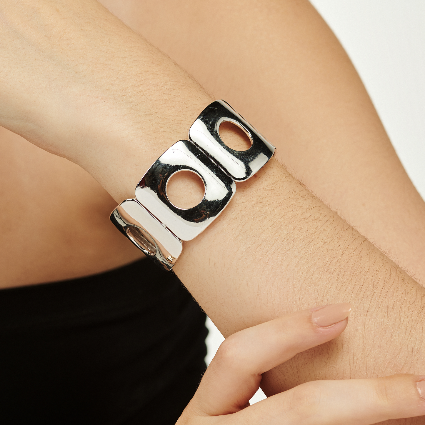 Pulseira Elástica Prata