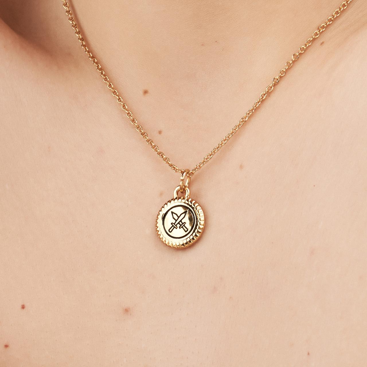 Conjunto Pingentes da Sorte Dourado