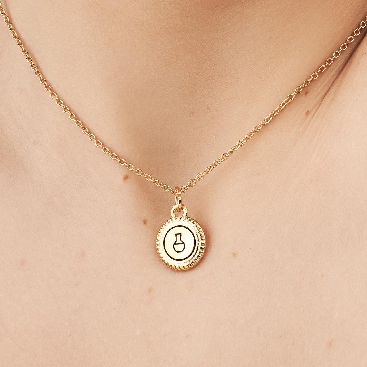 Conjunto Pingentes da Sorte Dourado