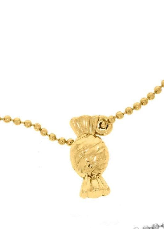 Pingente Bombom Dourado