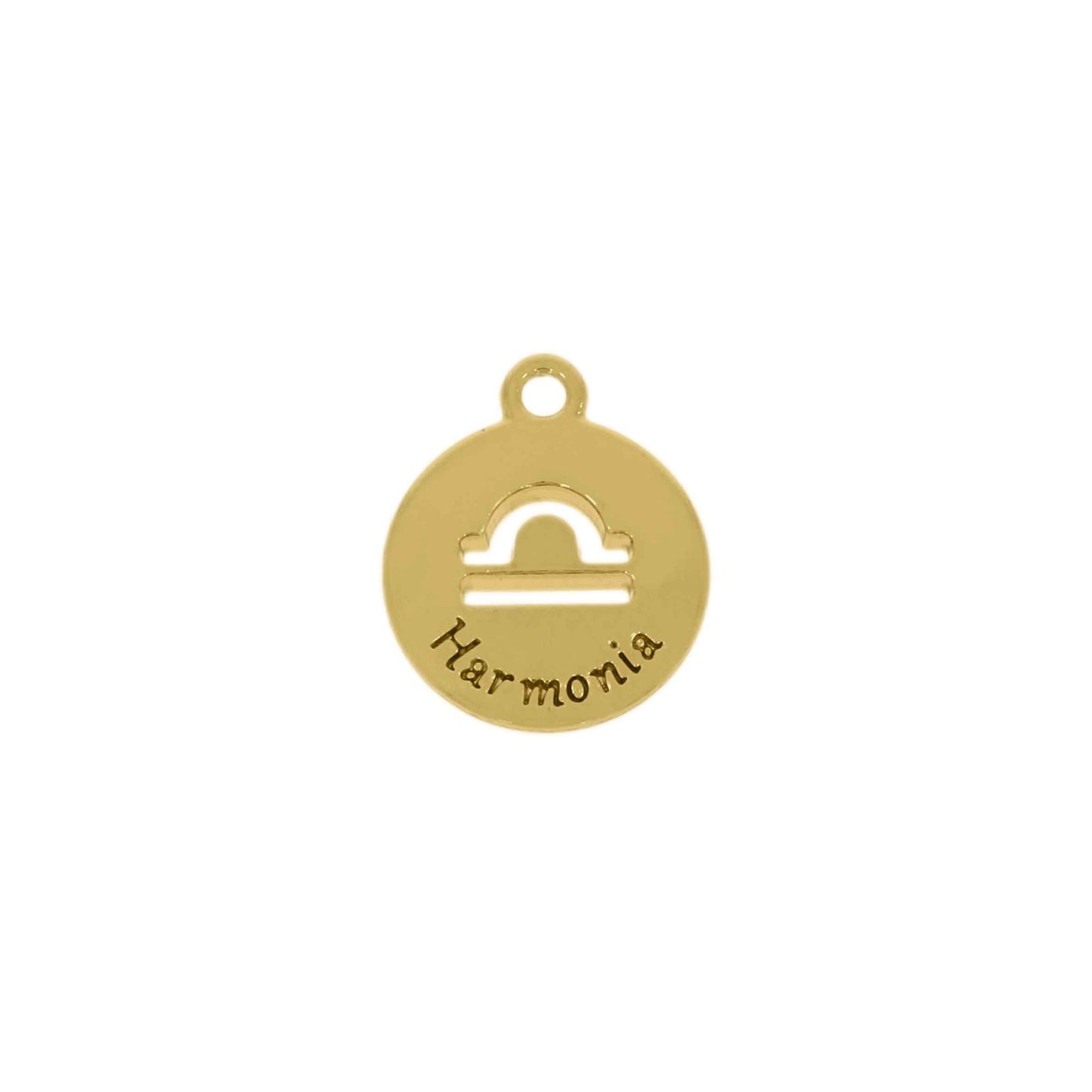 Pingente Signo Libra Dourado