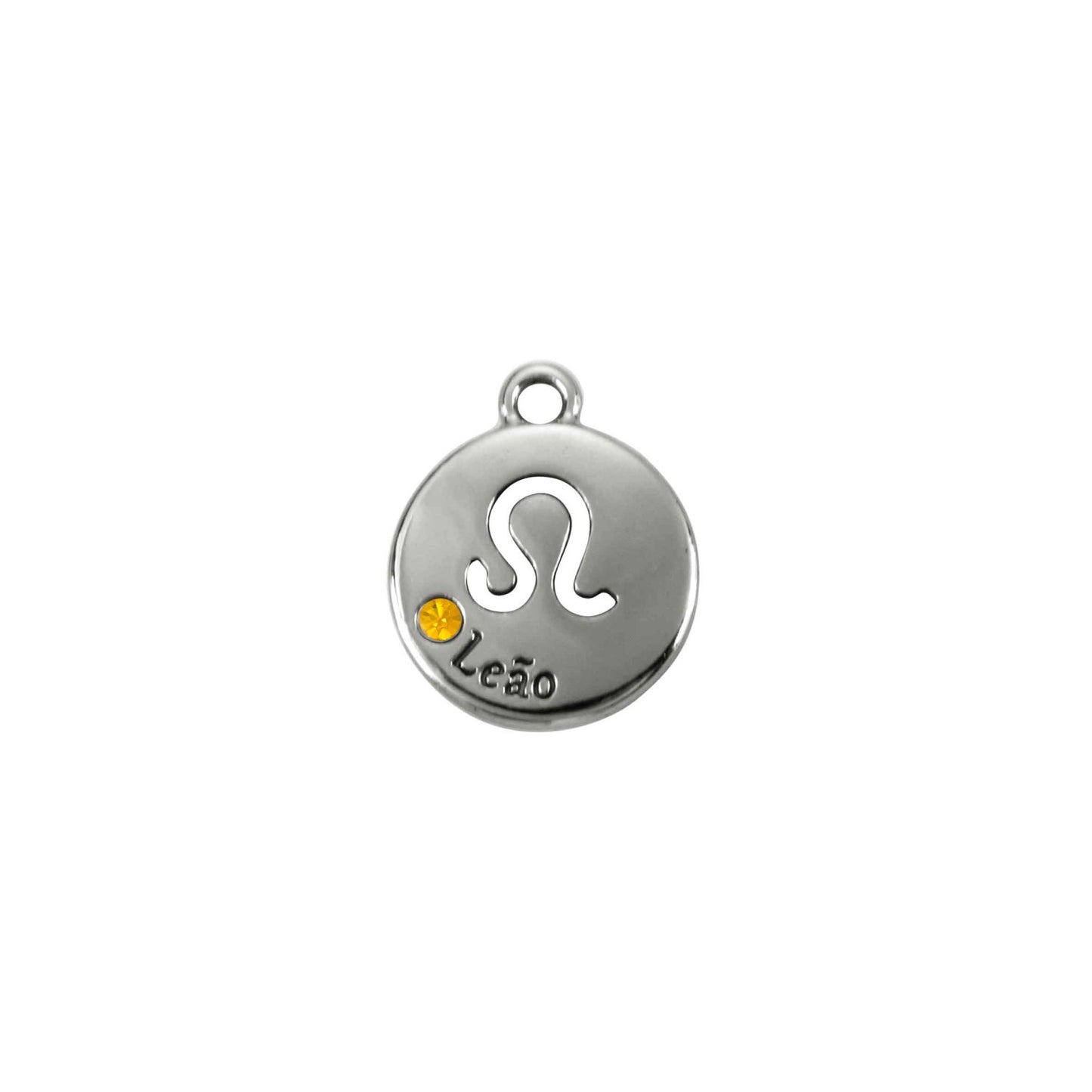 Pingente Signo Leão Prata