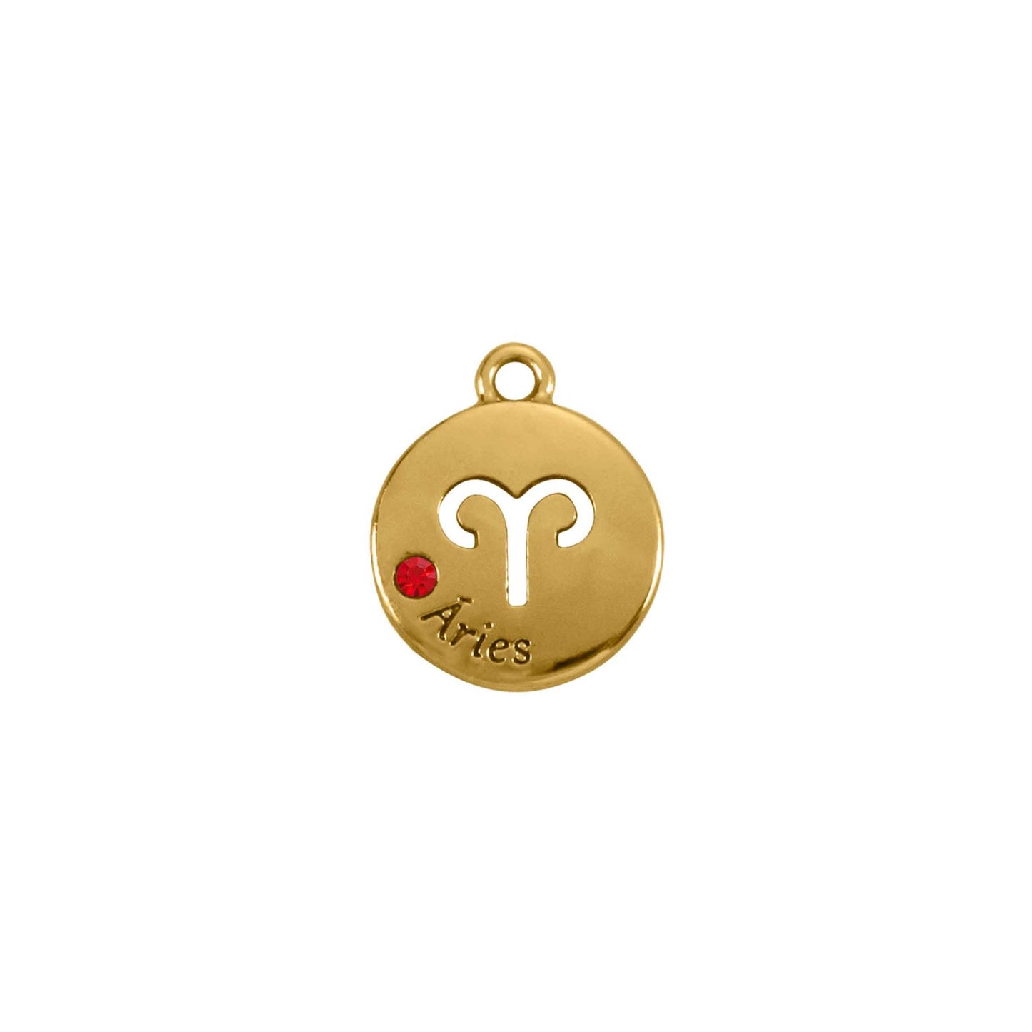 Pingente Signo Áries Dourado