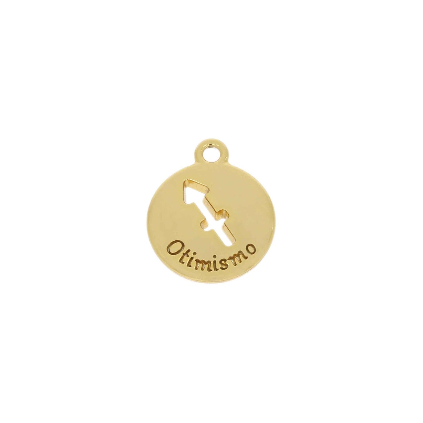 Pingente Signo Sagitário Dourado