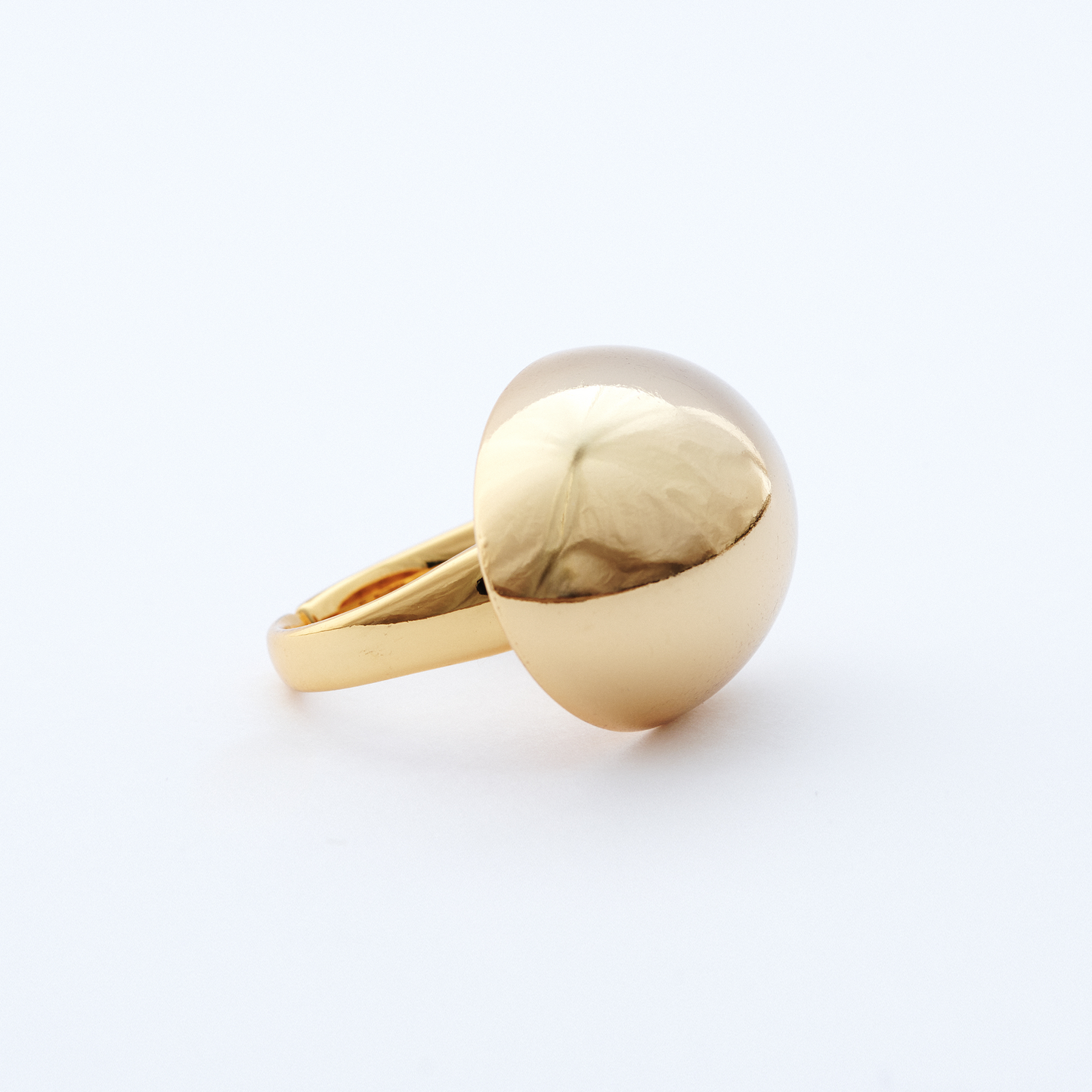 Anel Orbital Dourado