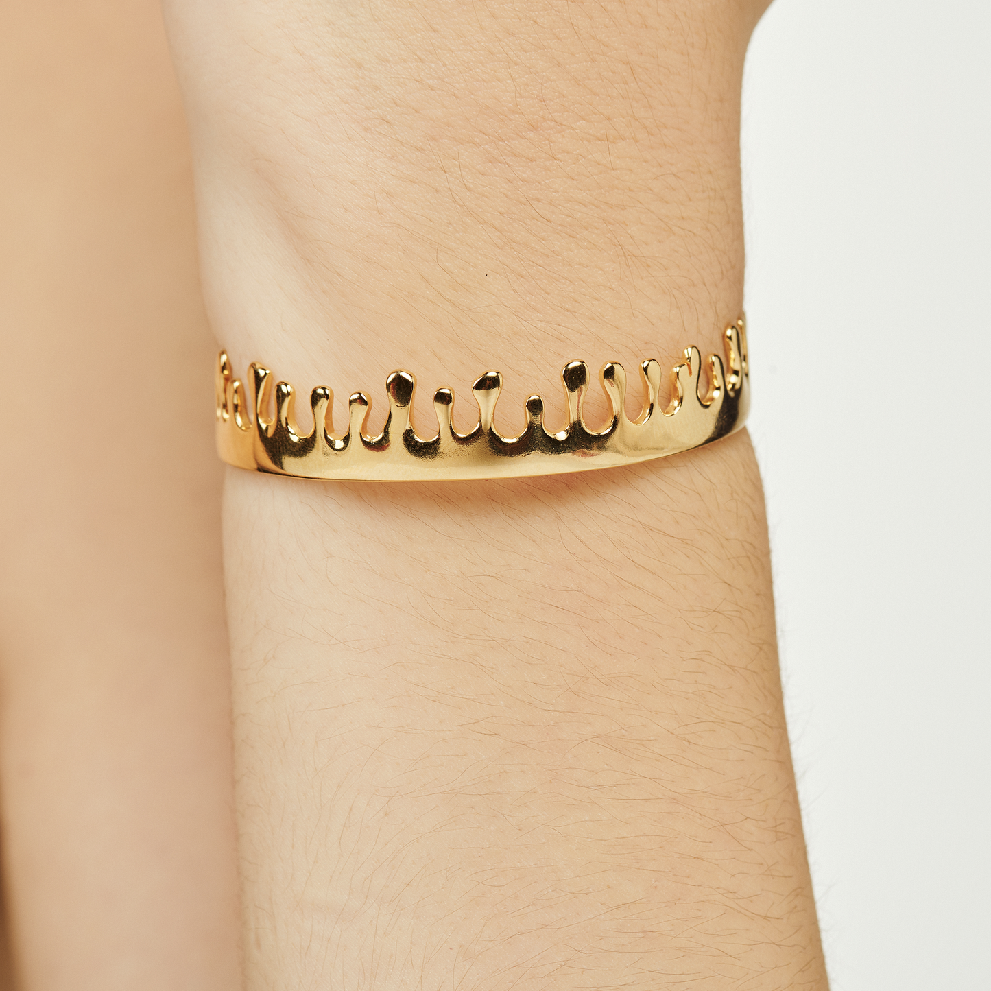 Bracelete Cresta Dourado