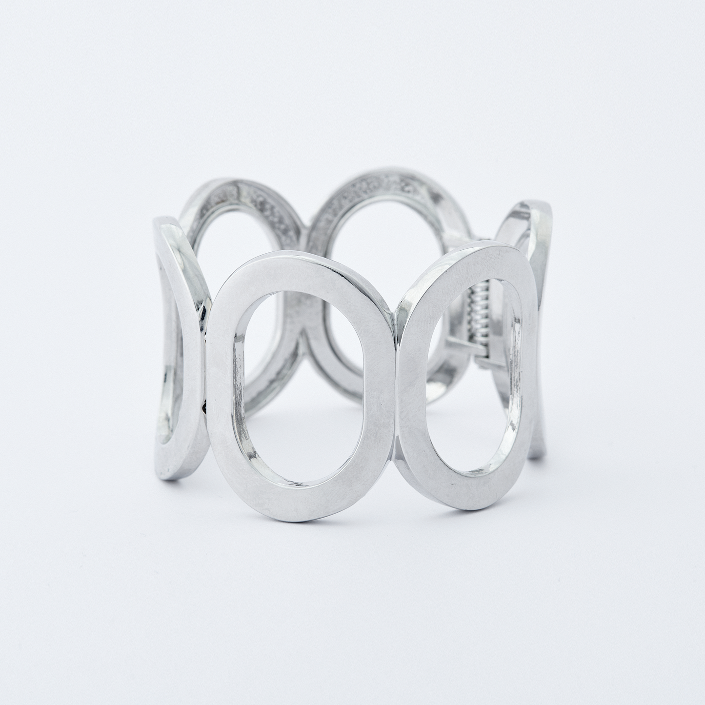 Bracelete Estruturado Arcos Prata