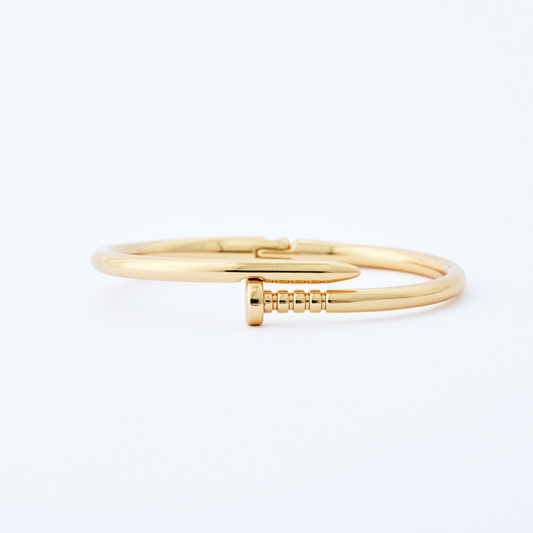 Bracelete Prego Dourado