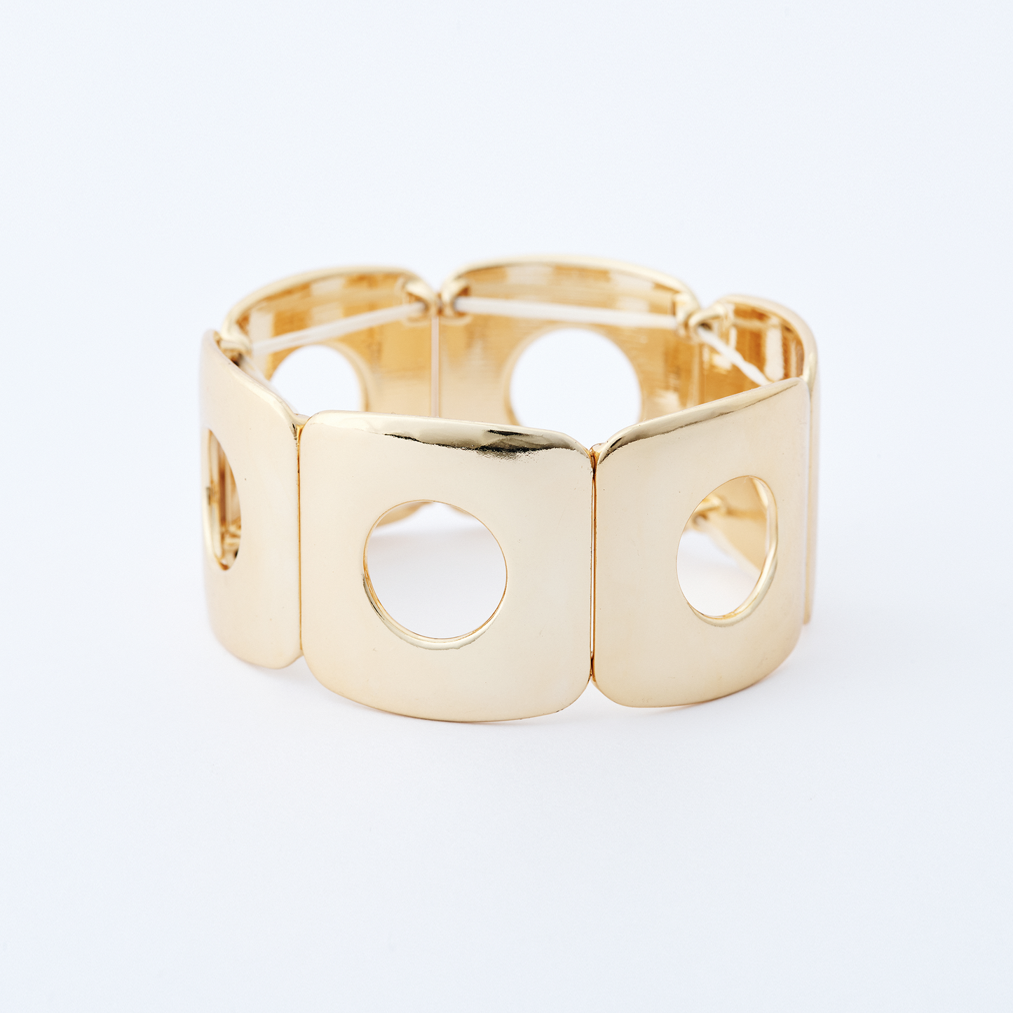 Pulseira Elástica Dourada
