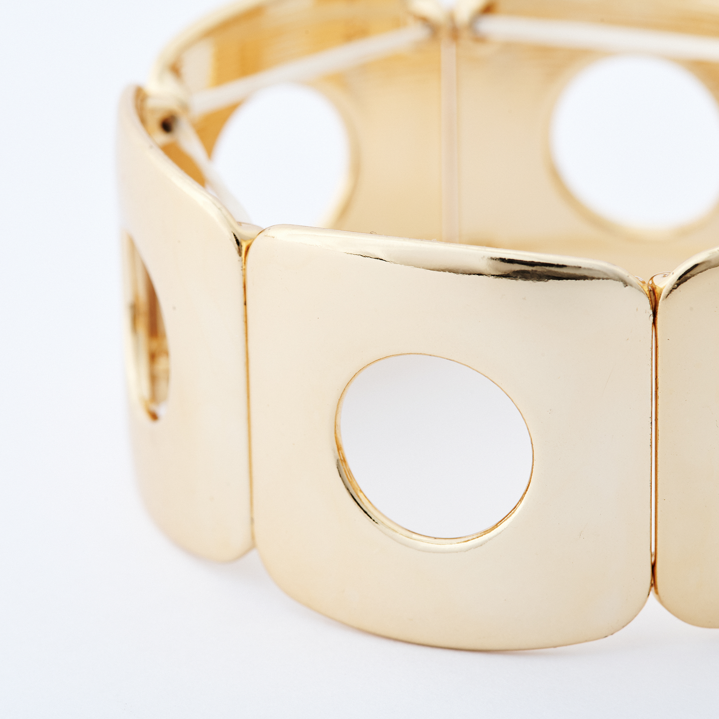 Pulseira Elástica Dourada