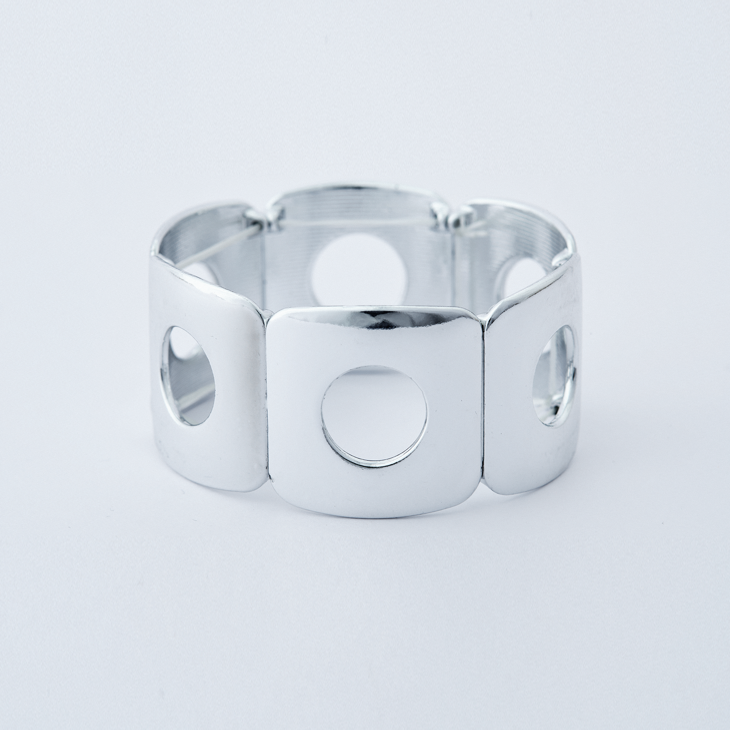 Pulseira Elástica Prata