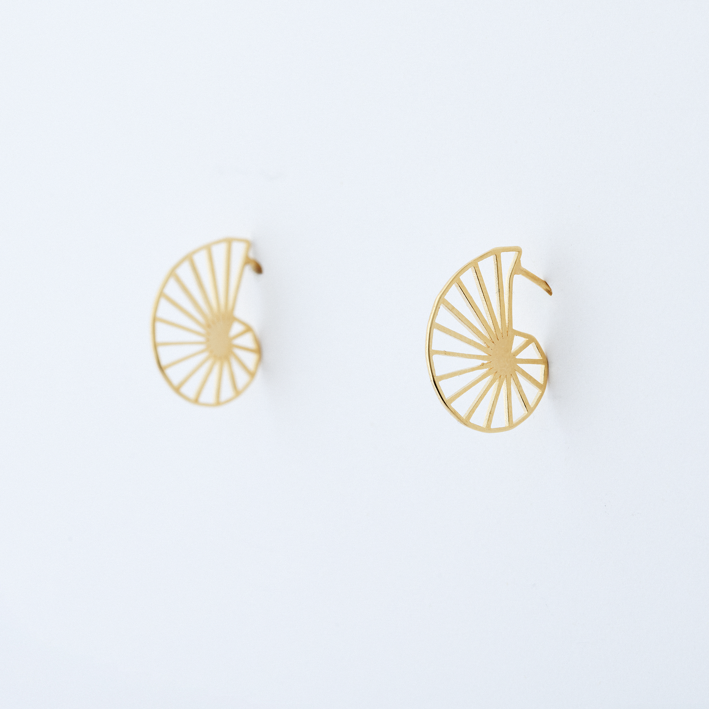 Brinco Caracol Dourado
