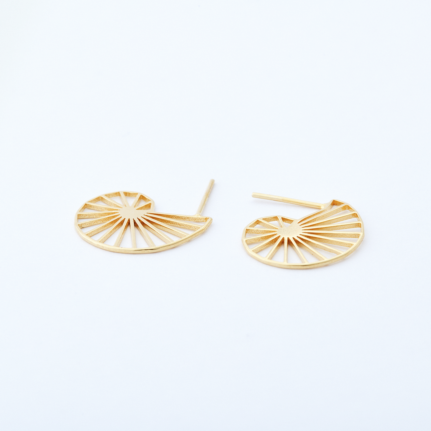 Brinco Caracol Dourado
