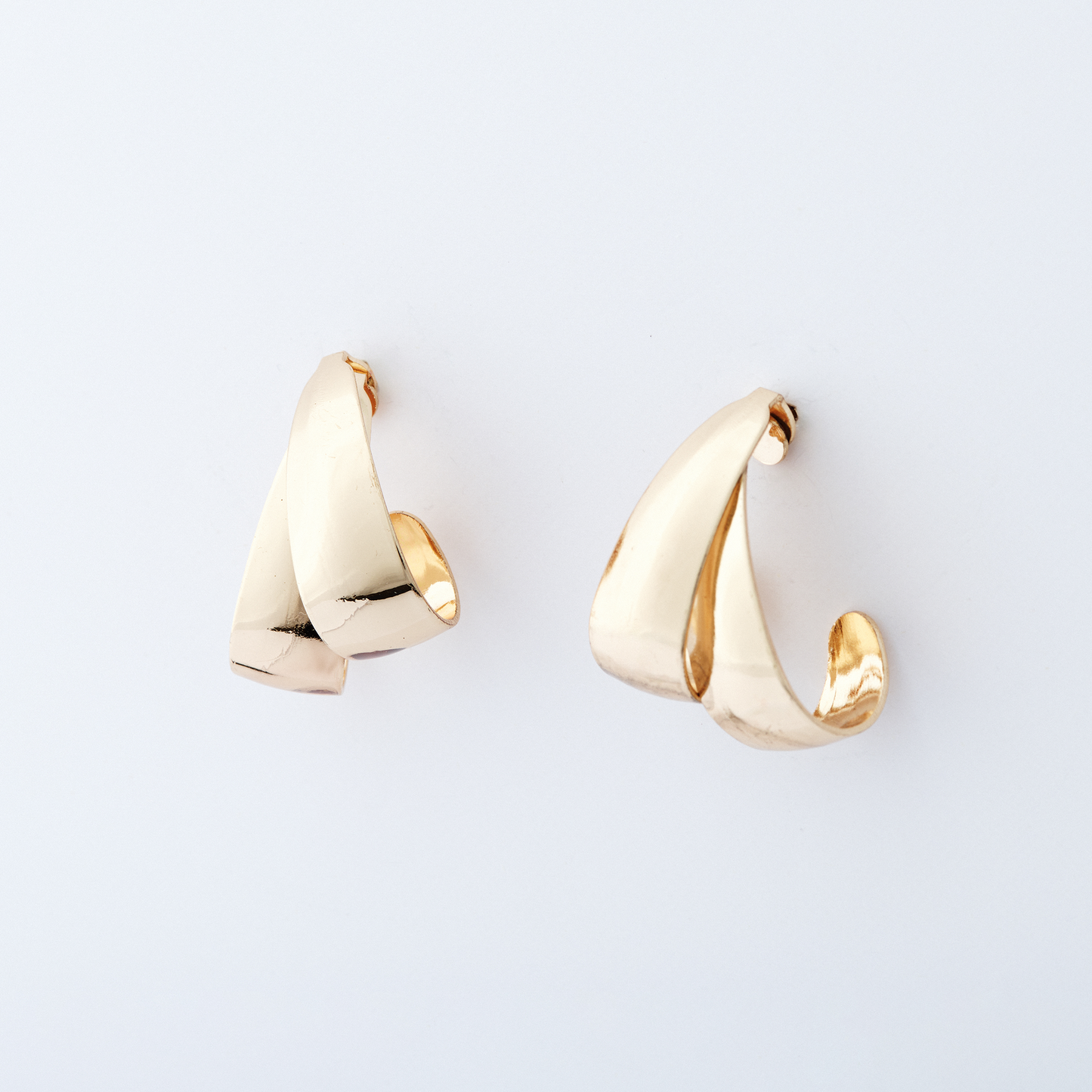 Brinco Dois Caminhos Dourado