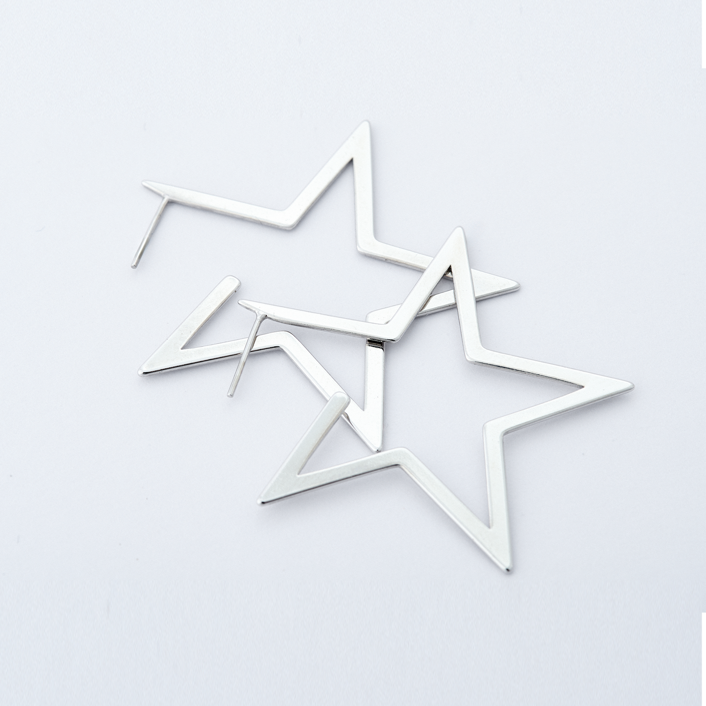 Brinco Estrela Ródio G