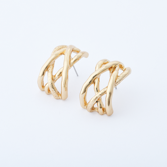 Brinco Labirinto Dourado