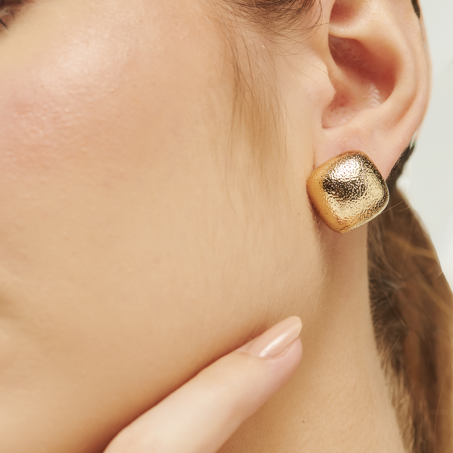 Brinco Lustre Dourado