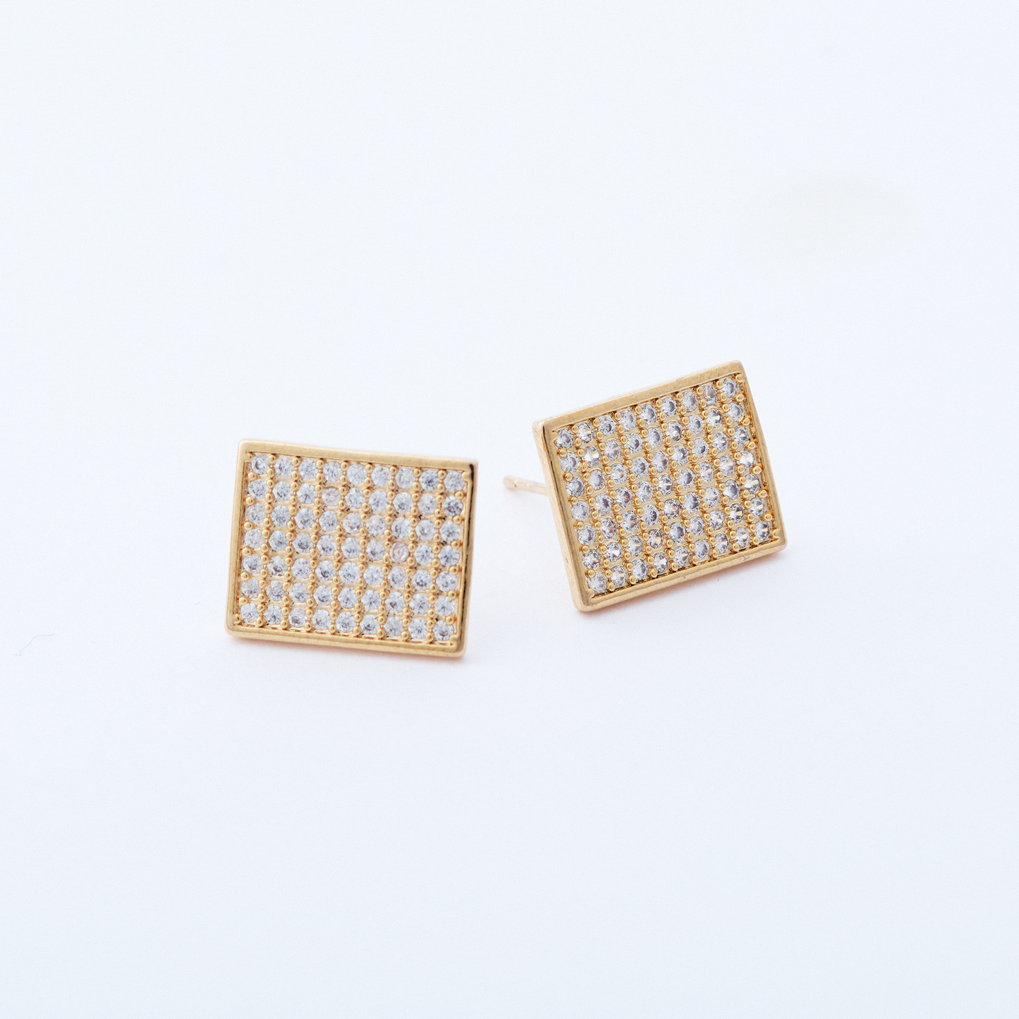 Brinco Luz Angular Dourada