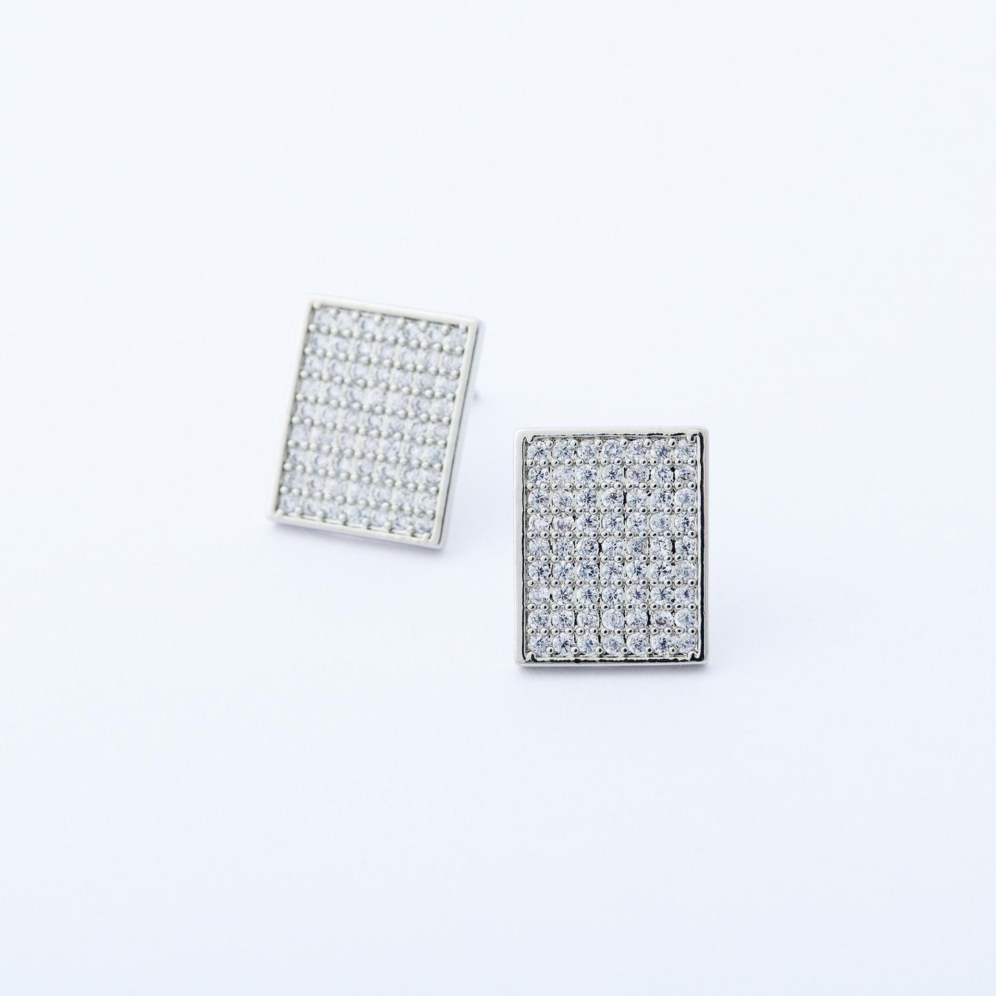 Brinco Luz Angular Prata