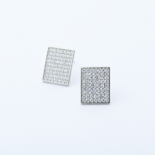 Brinco Luz Angular Prata