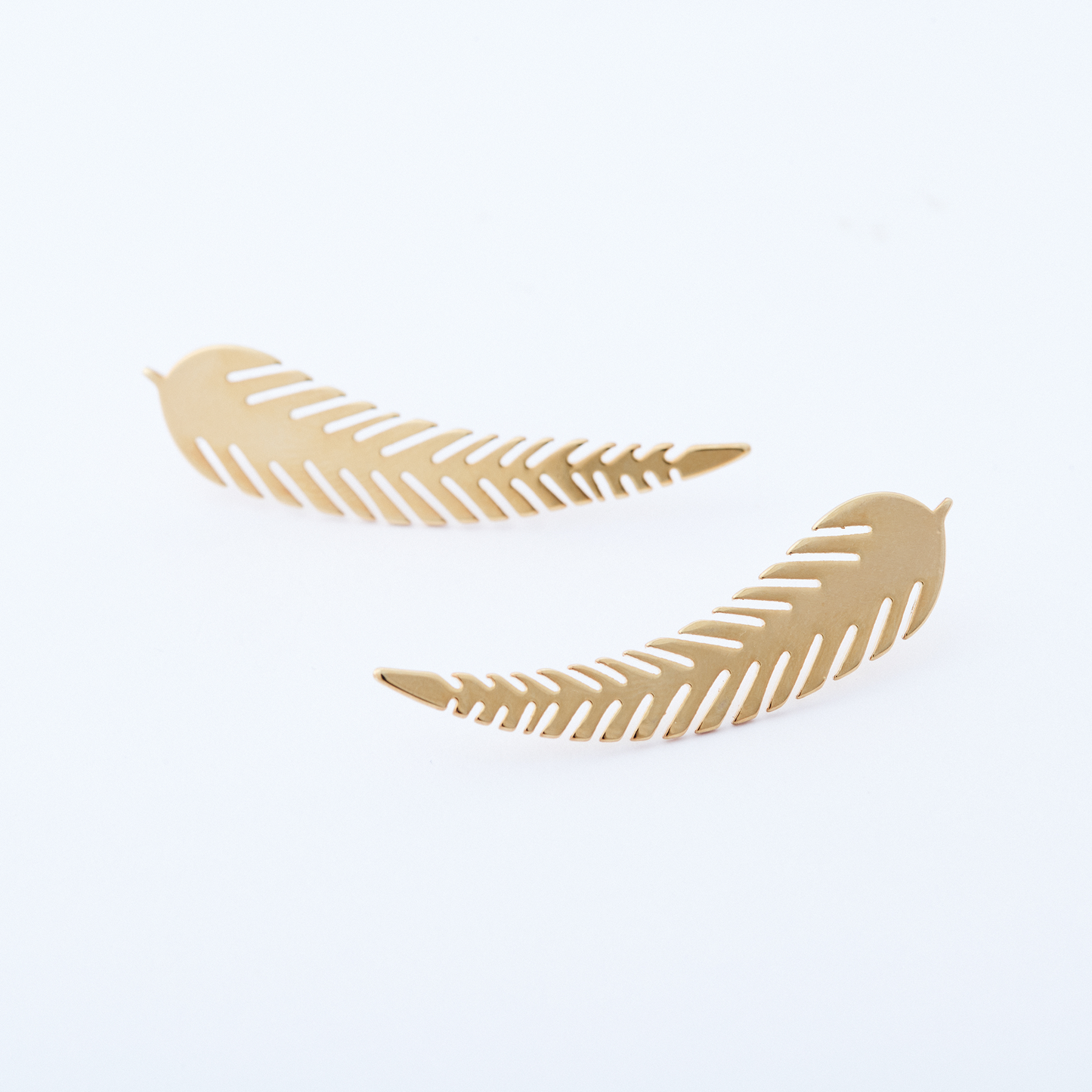 Brinco Pena Dourado