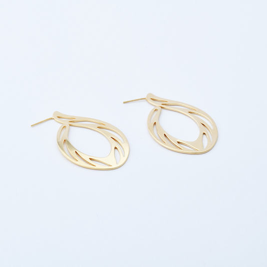 Brinco Pétala Dourado