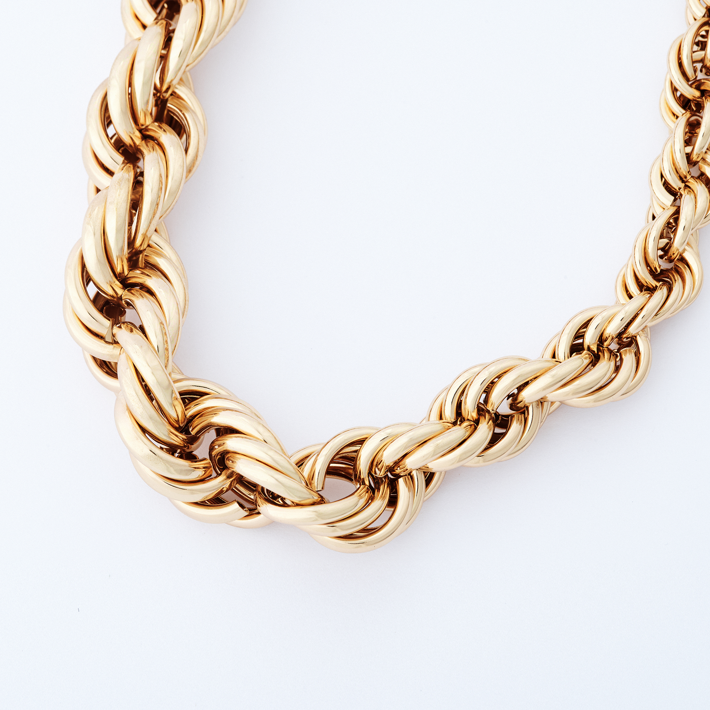 Colar Tramado Dourado