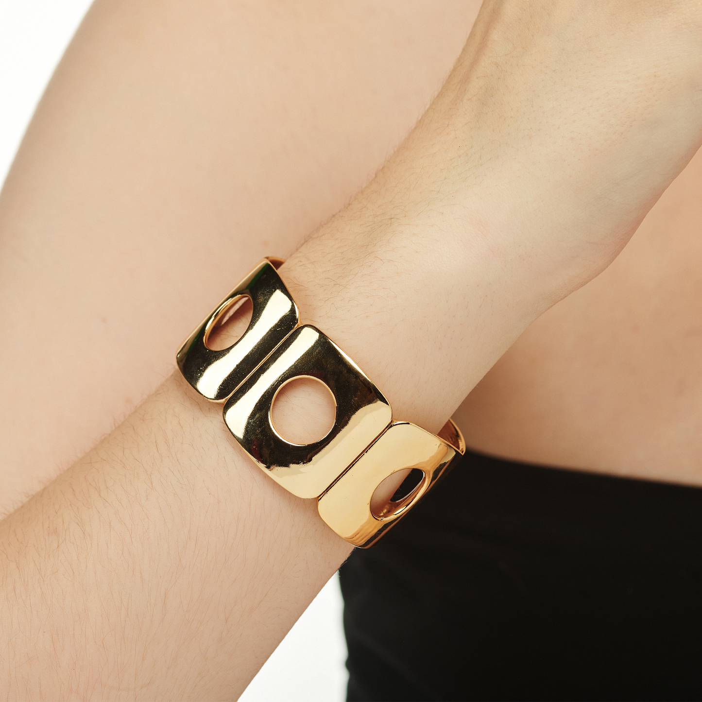 Pulseira Elástica Dourada