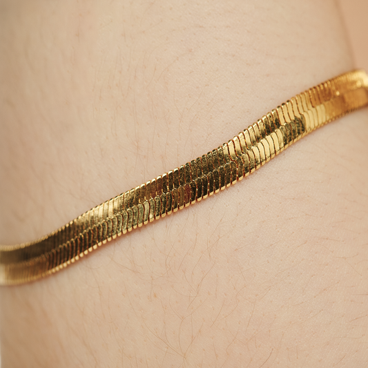 Pulseira Fio de Sol Dourado