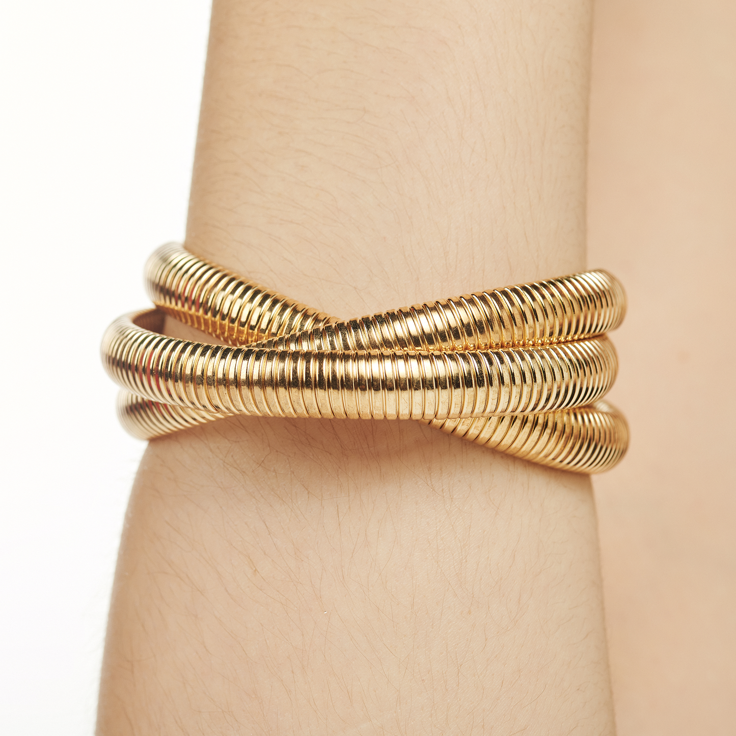 Pulseira Serpente Dourada